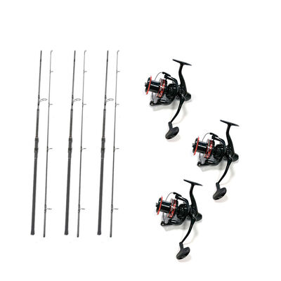Pack 3 Nomad XTR 10 3.5lbs + 3 Nomad Xtr 5000 Fd - Cannes | Pacific Pêche