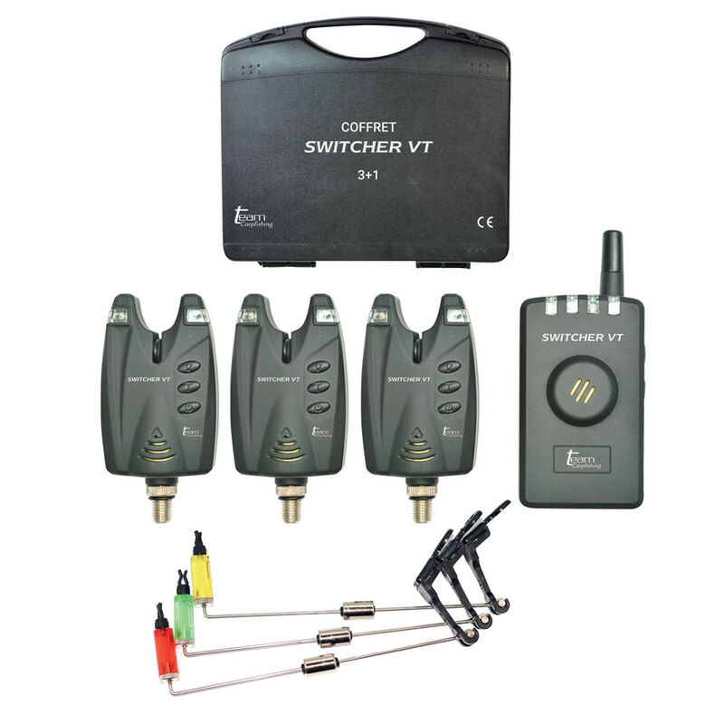 Pack 3 Switcher + Centrale + 3 Dropper - Détections | Pacific Pêche