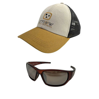 Casquette STROW + Lunette polarisante AQUATREKK - Packs | Pacific Pêche