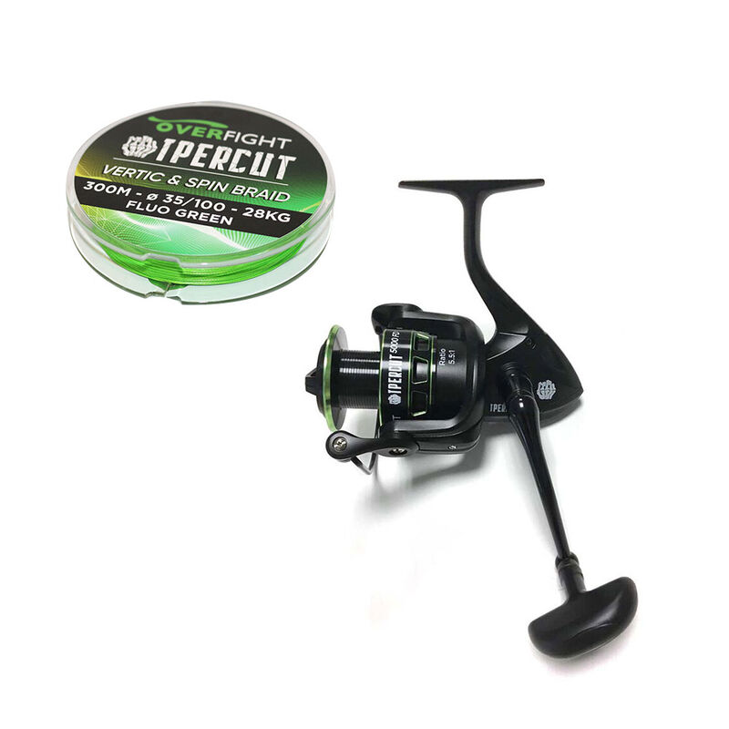 Pack Ipercut 5000 FD + Ipercut Spin and Vertic Braid 0.35 - Packs et ensembles | Pacific Pêche