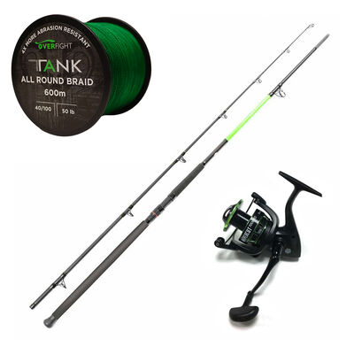 Pack Ipercut Battle 3m + Moulinet Ipercut 7000FD +Tresse - Packs et ensembles | Pacific Pêche