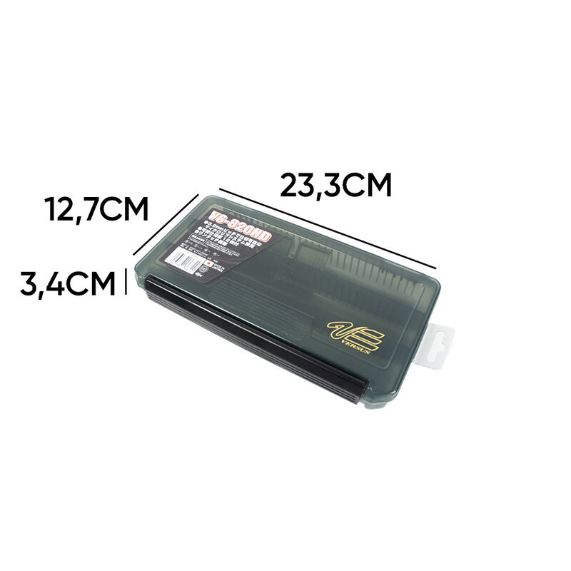 Boite Versus VS-820ND-Noir 23.3x12.7x3.4cm - Boîtes | Pacific Pêche