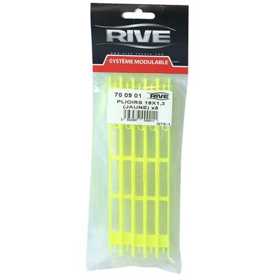 Plioirs Rive Jaune 19 x 1.3 (x5) - Plioirs | Pacific Pêche