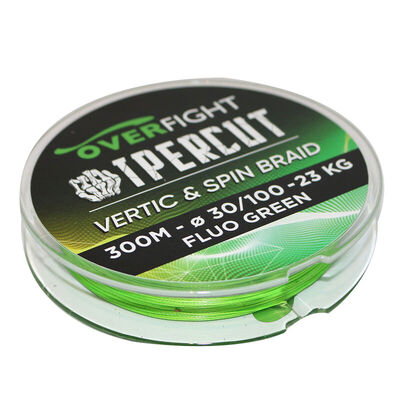 Tresse Overfight Ipercut Spin and Vertic Braid 300m - Tresses | Pacific Pêche