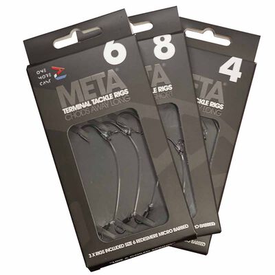 Chod Rigs Meta Chods Away Long (x3) - Bas de Ligne Montés | Pacific Pêche