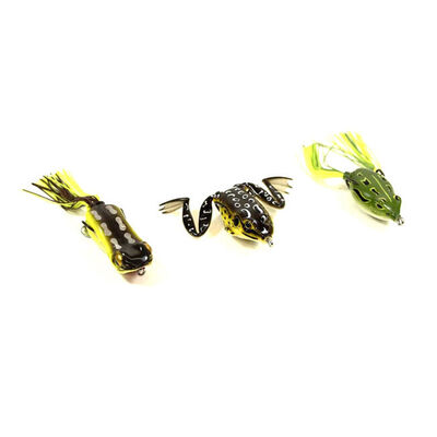 Pack Bzone STK Frog Brown (x3) - Packs et ensembles | Pacific Pêche