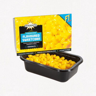 Maïs DYNAMITE BAITS Frenzied Sweet F1 Sweety Yellow 200g - Graines Prêt à Pêcher | Pacific Pêche
