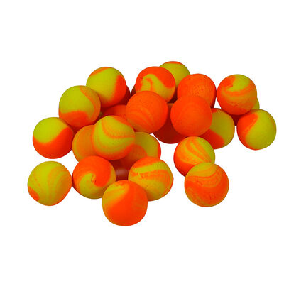 Sac Pop Up Mack2 Mixed pop up neutral 15mm 300g Yellow/Orange - Flottantes | Pacific Pêche
