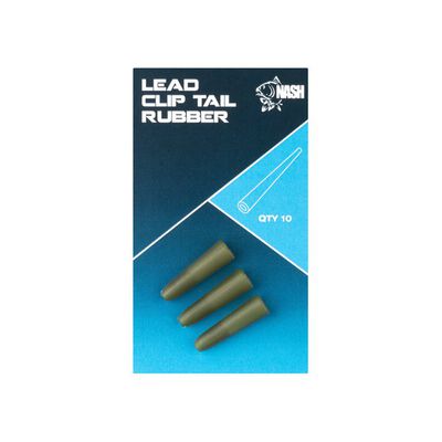 Tétines de Clip Plomb Nash Lead Clip Tail Rubbers - Clip plombs et cônes | Pacific Pêche