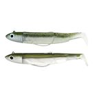 Leurre souple double combo black minnow offshore 9cm 10g - Leurres souples | Pacific Pêche