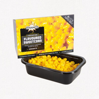 Maïs Doux DYNAMITE BAITS Frenzied Sweet Match Super Yellow 200g - Graines Prêt à Pêcher | Pacific Pêche