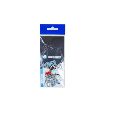 Trains de plume Sasori Power Catch Flash Silver - Trains de Plumes | Pacific Pêche