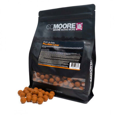 Bouillettes CC Moore Pro-Stim Liver 5kg - Denses | Pacific Pêche