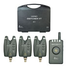 Coffret 3 détecteurs carpe team carpfishing switcher vt + centrale - Coffrets détecteurs | Pacific Pêche
