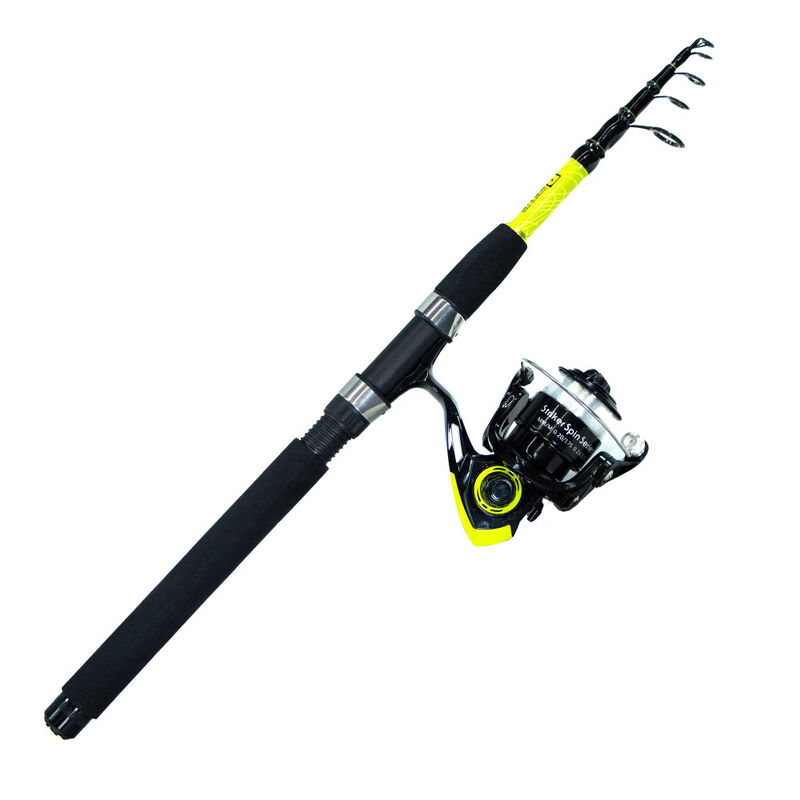 Ensemble Bzone Canne Striker Telespin 210m 5-21g + Moulinet Striker Spin 2000 + Nylon - Packs et ensembles | Pacific Pêche